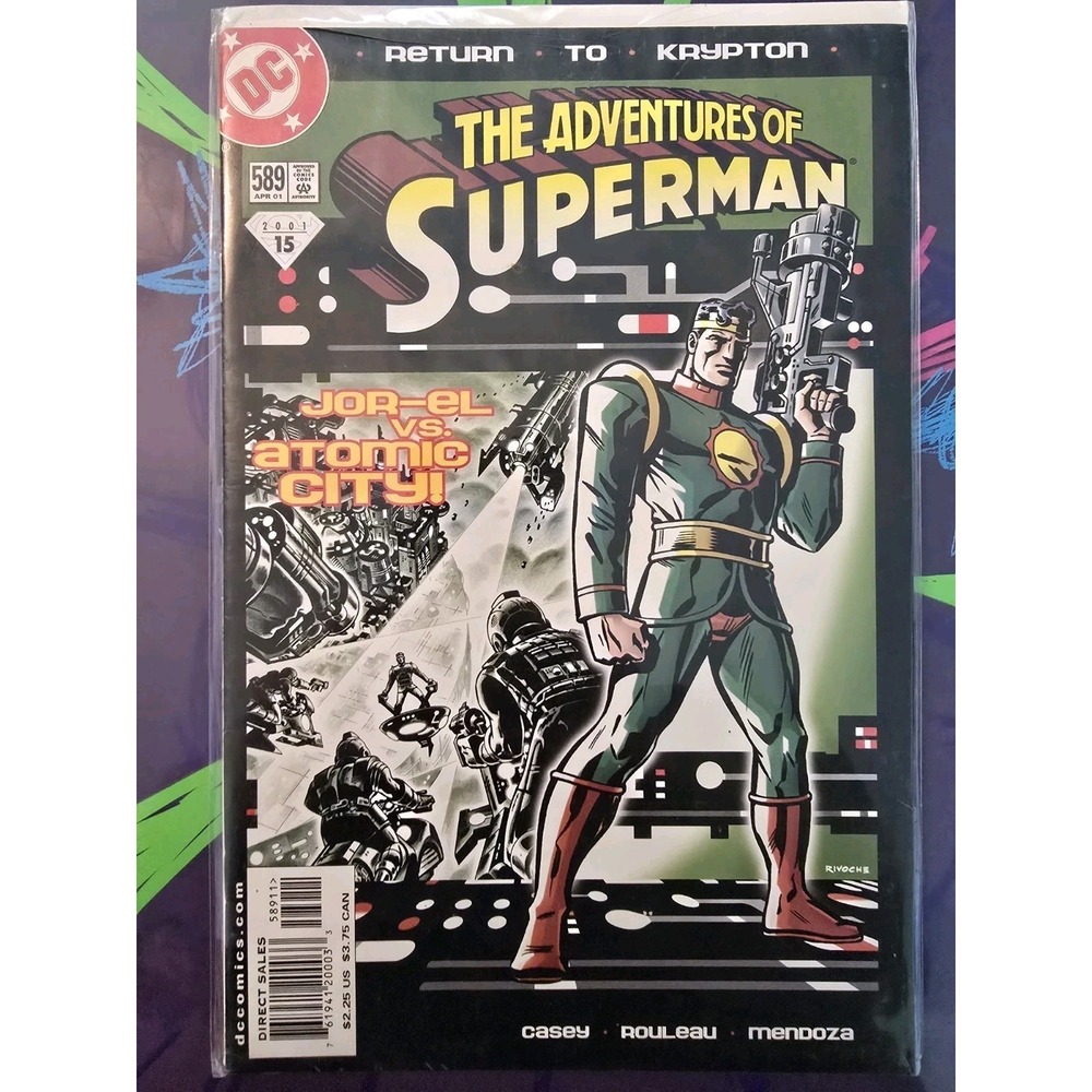 The Adventures‎ Of Superman #589 2001 DC Comics